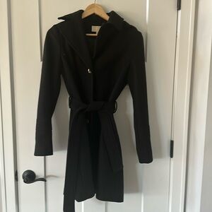 Michael Kors detachable hooded peacoat